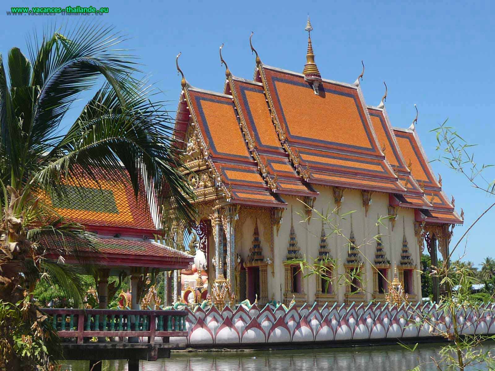photo 18 les trÃ©s beaux temples de Bouddhiste  sur Koh Samui en Thailande.htm